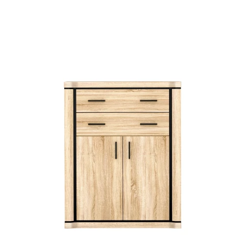Komoda Dallas D-6 Sonoma – widok frontalny studio