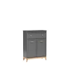 Komoda Terra TA-4 Szary Diament – widok studyjny
