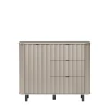 Komoda Novado NOVADO-3 Clay Gray – widok frontalny studio