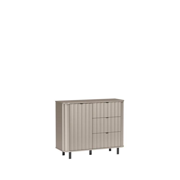 Komoda Novado NOVADO-3 Clay Gray – widok studyjny 3