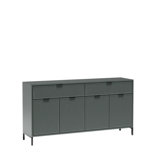 Komoda Linka Styles LS-1 Stone Green 18 – widok frontalny studio