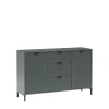 Komoda Linka Styles LS-2 Stone Green 18 – widok frontalny studio