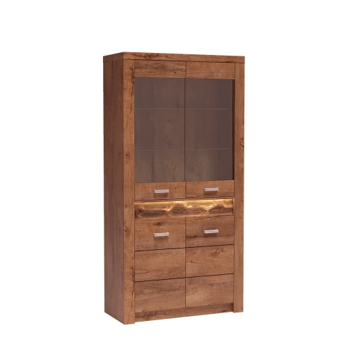 Witryna Indianapolis I-3 Jasny Jesion – widok frontalny studio