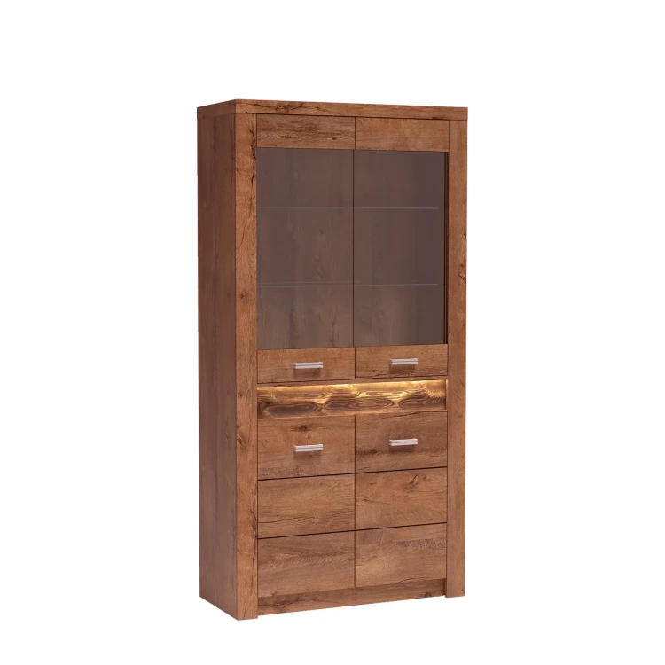 Witryna Indianapolis I-3 Jasny Jesion – widok frontalny studio