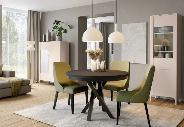 Witryna Malumi MM-3 Cashmere – aranżacja wnętrza 1