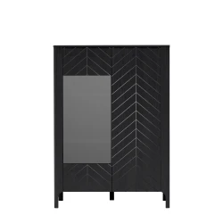 Witryna Malumi MM-3 Czarny Painflow