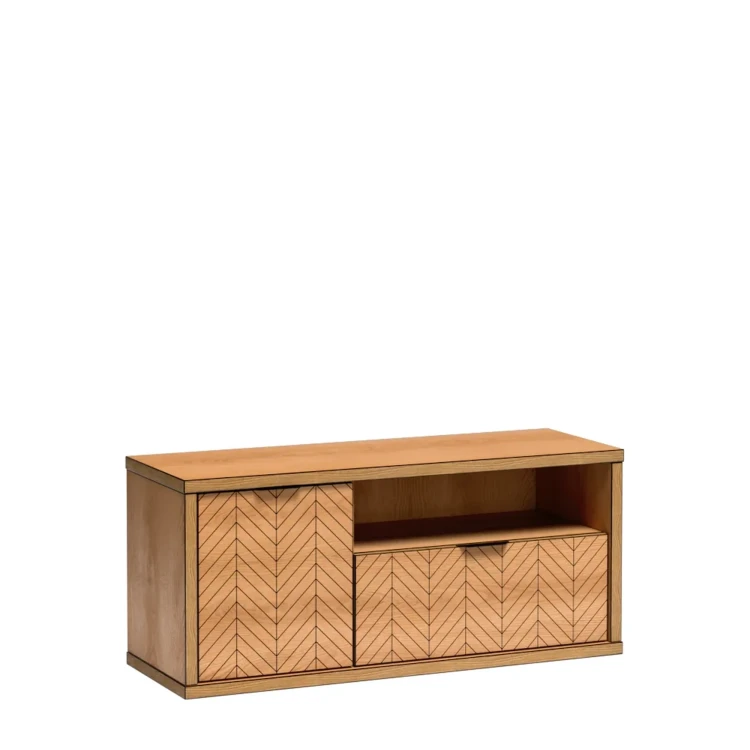 RTV Fonti F-7 Caramel Oak – widok frontalny studio