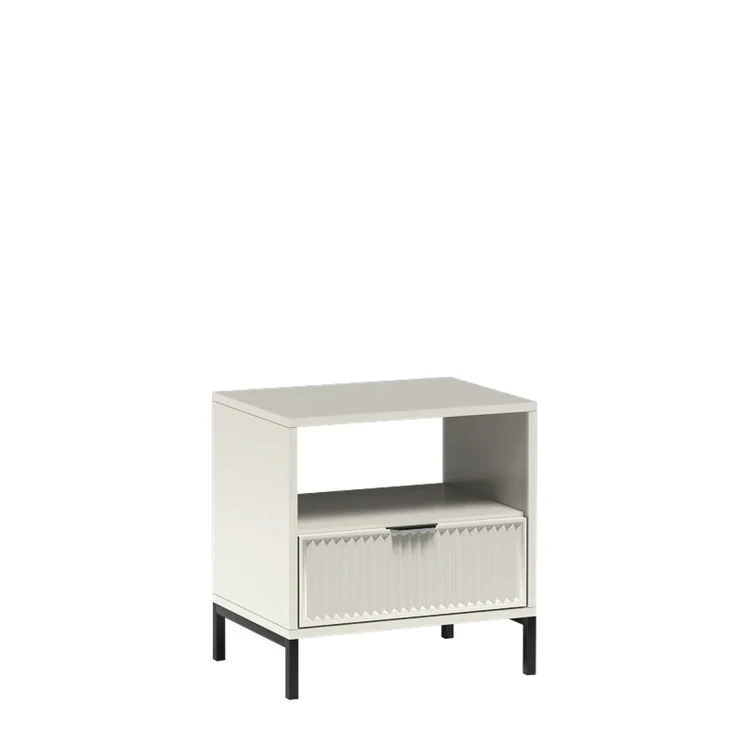 Stolik Nocny Linka Styles LS-7 Cashmere 18 – widok frontalny studio