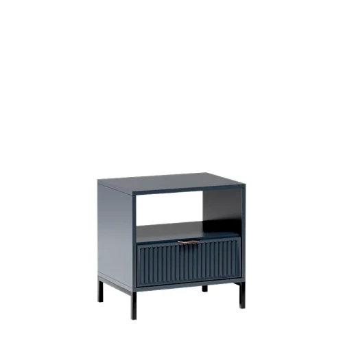 Stolik Nocny Linka Styles LS-7 Indigo – widok frontalny studio