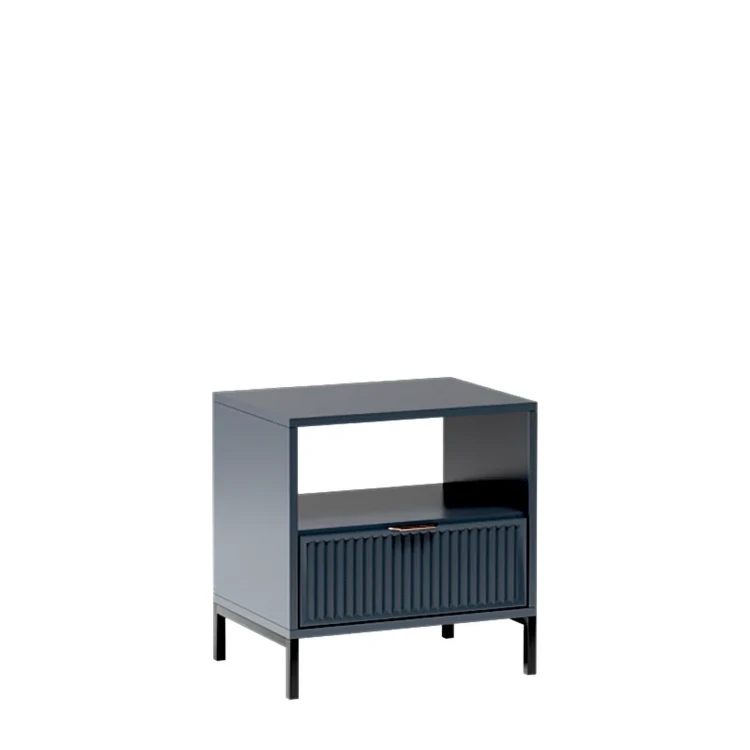 Stolik Nocny Linka Styles LS-7 Indigo – widok frontalny studio