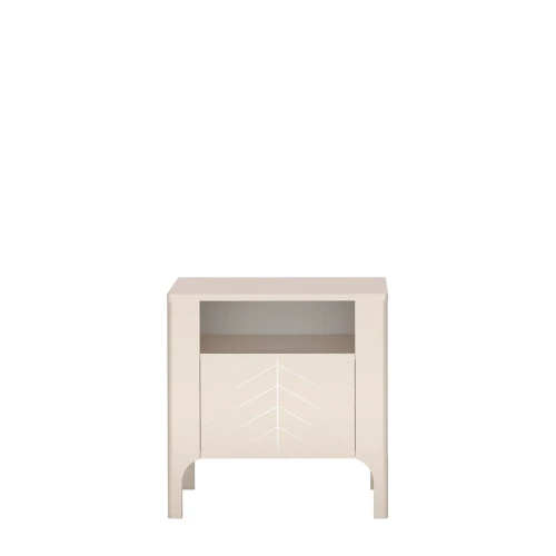 Stolik Nocny Malumi MM-10 Cashmere – widok frontalny studio