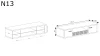 RTV Natural N13 Ribbeck – rysunek techniczny z wymiarami
