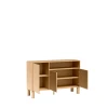 Komoda Sanden SN-2 Bookmatch – otwarte drzwi 2