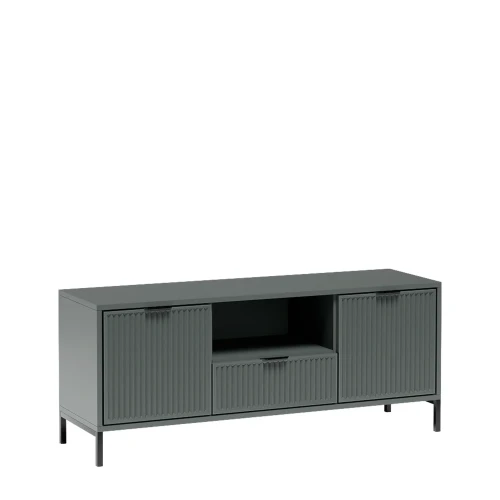 Komoda Linka Styles LS-3 Stone Green 18 – widok frontalny studio