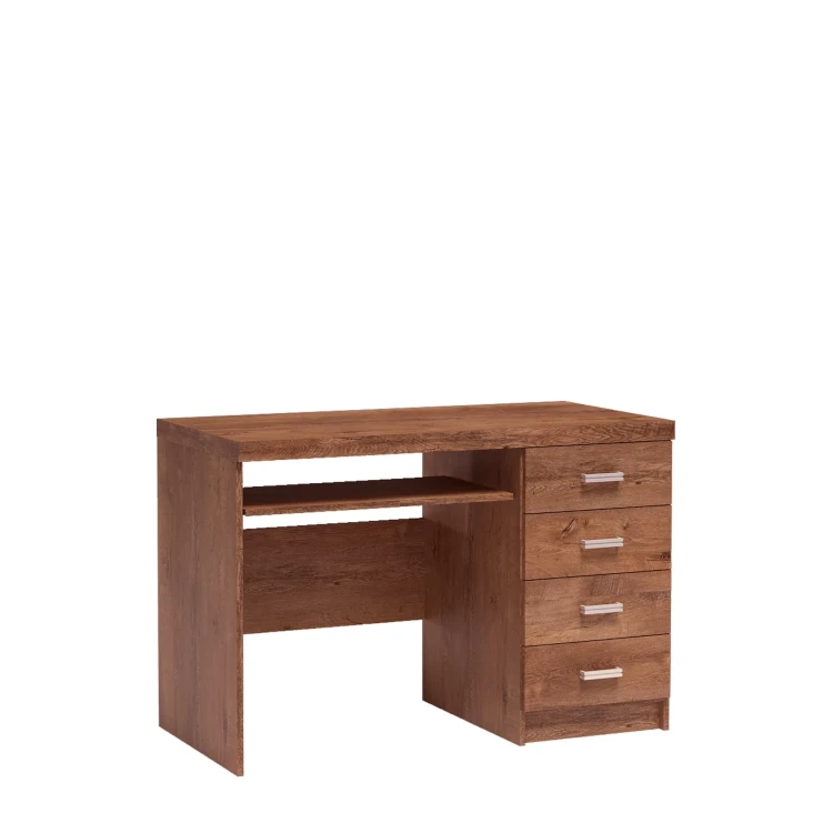 Biurko Indianapolis I-16 Jasny Jesion – widok frontalny studio