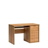 Biurko Fonti F-14 Caramel Oak – widok frontalny studio