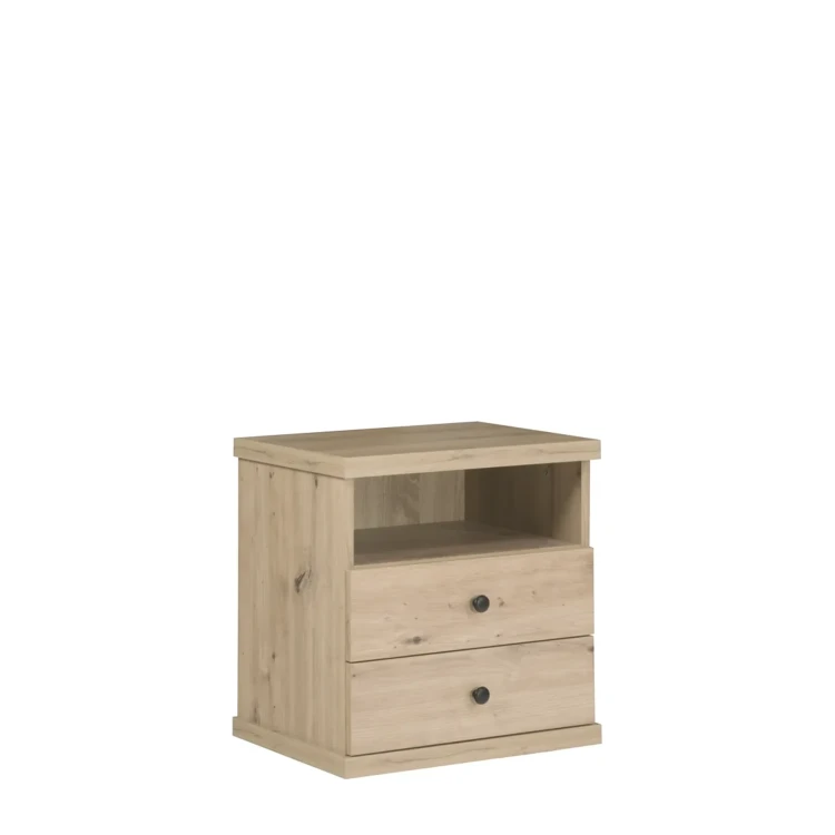 Stolik Nocny Cali C-17 Artisan – widok frontalny studio
