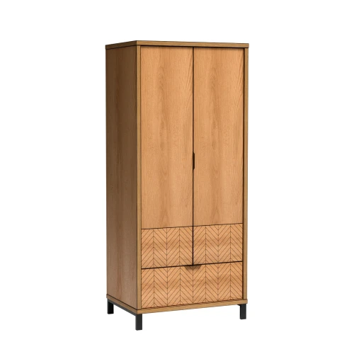 Szafa Fonti F-1 Caramel Oak – widok frontalny studio