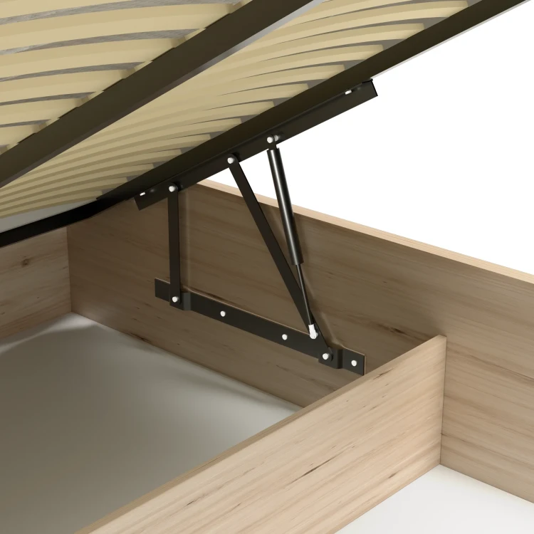Łóżko Cali C16-160 NEW Artisan – otwarta klapa 2
