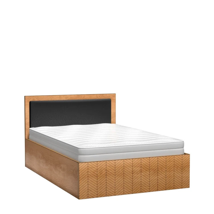 Łóżko Fonti F-12 140 Caramel Oak