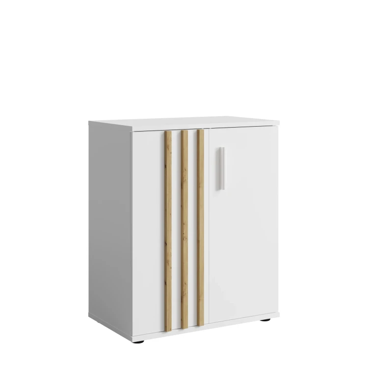 Komoda TOLL 01, 2 drzwi, biały, 73 cm - zdjecie glowne