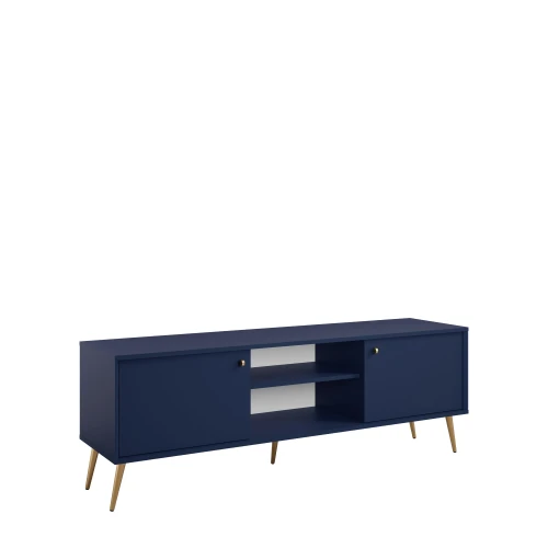 Szafka RTV ROSE 08, 2 drzwi, blue, 156,2 cm – 1