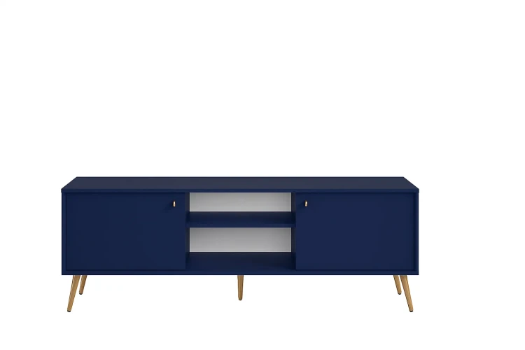 Szafka RTV ROSE 08, 2 drzwi, blue, 156,2 cm – 3