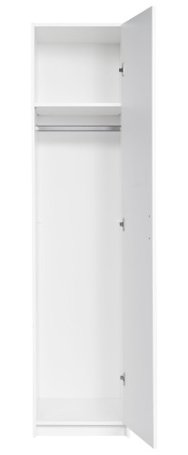 Szafa TALLIN 01, 1 drzwi, biały, 197 cm – 2