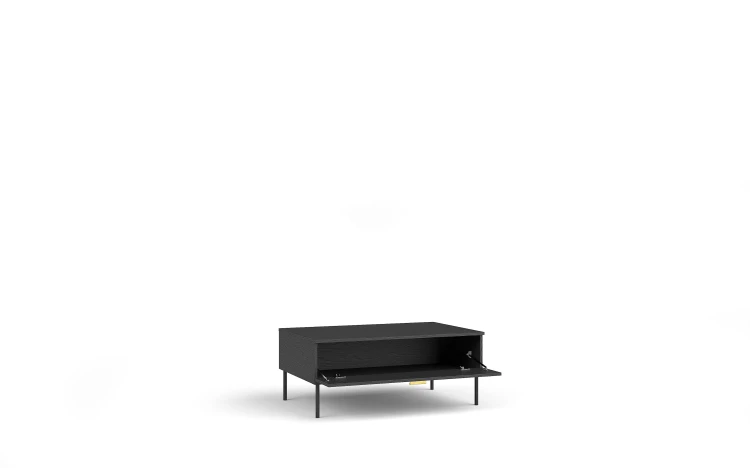 Stolik kawowy MOND 07, czarny, 100 cm – 2