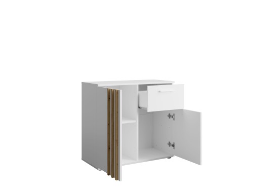 Komoda TOLL 04, 2 drzwi, biały, 80 cm – 2