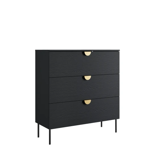Komoda MOND 27, czarny, 100 cm