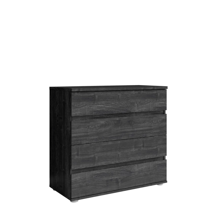 Komoda TOGO 27, portland ash czarny, 91 cm