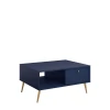 Stolik kawowy ROSE 07, blue, 87 cm