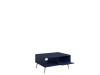 Stolik kawowy ROSE 07, blue, 87 cm – aranżacja wnętrza