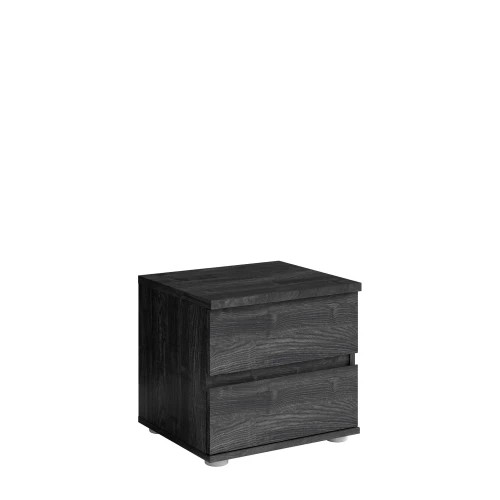 Szafka nocna TOGO 23, portland ash czarny, 46 cm