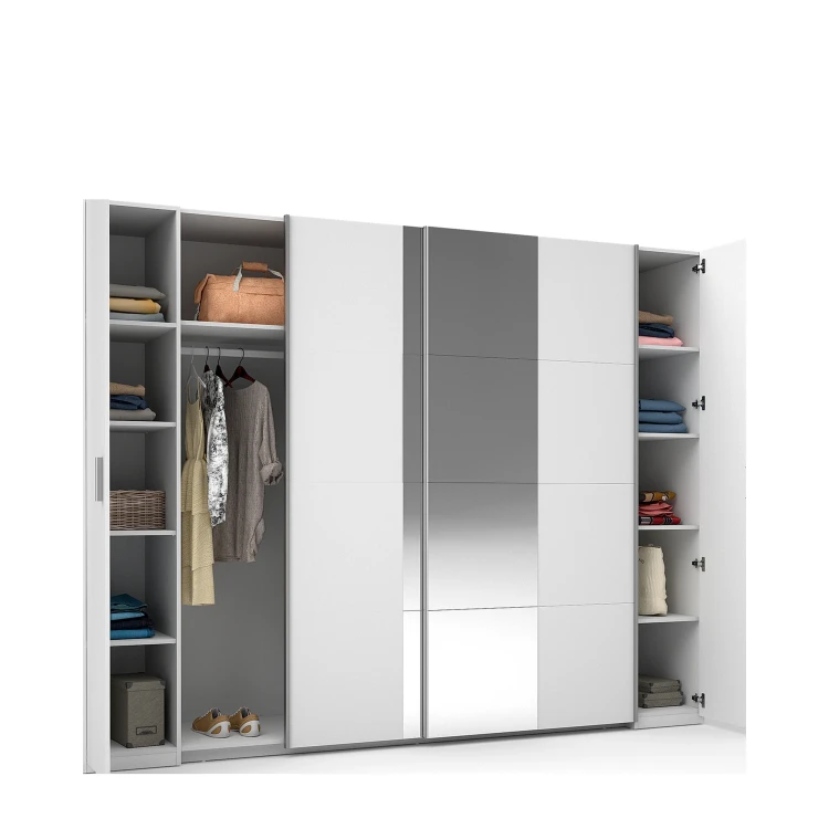 Szafa STORE III 20, 4 drzwi, biały, 270 cm