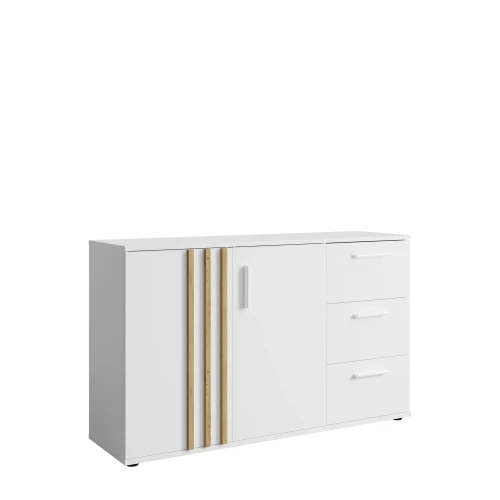 Komoda TOLL 03, 2 drzwi, biały, 120 cm