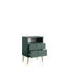 Szafka nocna HIGH 22, green, 50 cm