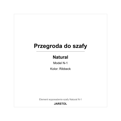 Przegroda - Natural (N-1, Ribbeck) – plansza informacyjna