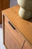 Komoda Fonti F-5 Caramel Oak – detal frontu