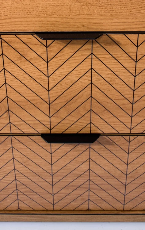 Komoda Fonti F-5 Caramel Oak – front