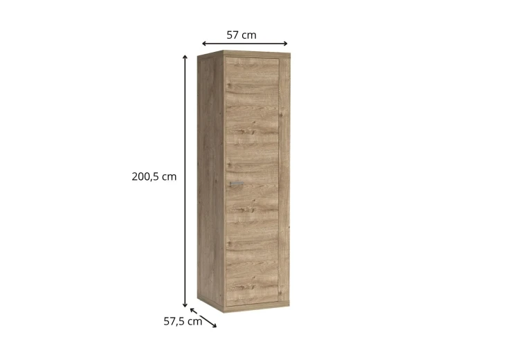 Szafa Natural N2 Ribbeck – zdjęcie z wymiarami