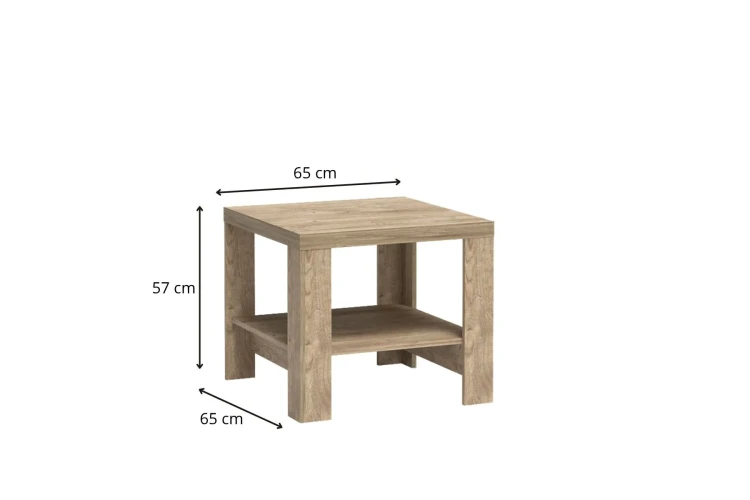 Ława Natural N19 Ribbeck – zdjęcie z wymiarami