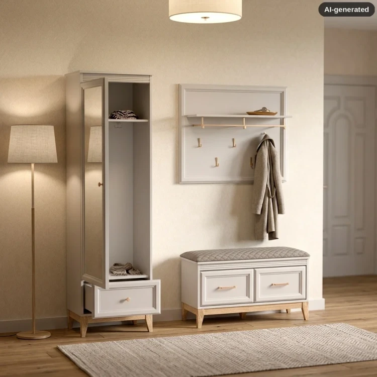 Garderoba Windsor WINDSOR-22 Cashmere - aranżacja