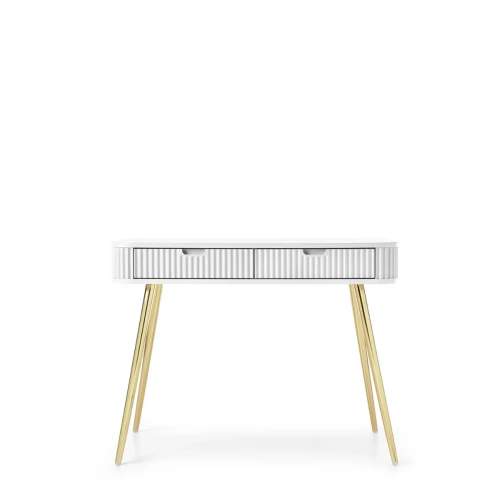 Wysoka komoda kaszmir Zova K103 widok z przodu, dwoje drzwiczek, frezowane fronty MDF, wysokie czarne nóżki 23 cm miniatura