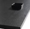 Detal stolika Diamond L104 front szuflady z ozdobnym nacięciem w kształcie litery V