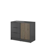 Komoda Nelly 2D Grafit