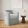 Fotel Leith LET73G Obrotowy Tapicerowany