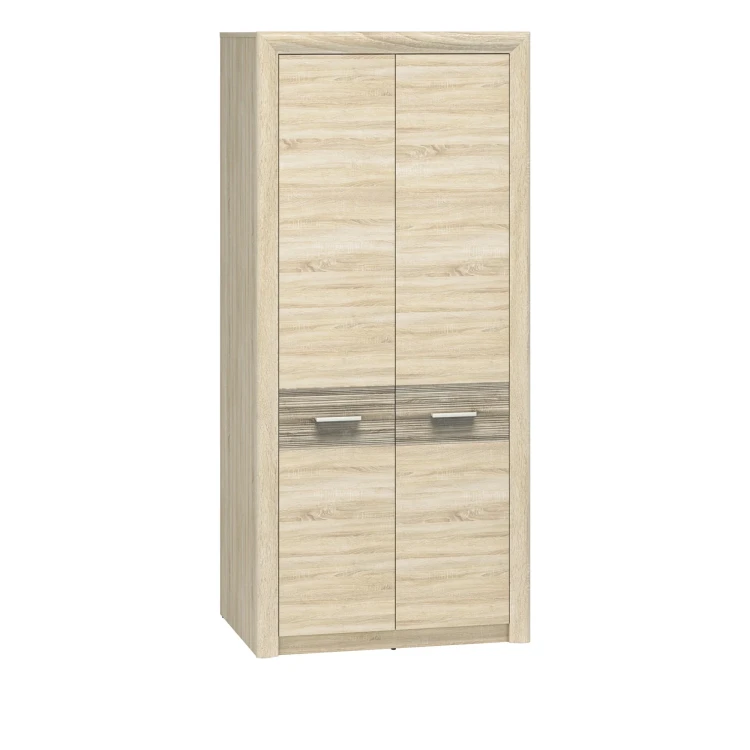 Szafa Castel 01 Sonoma Jasna / MDF Sonoma Trufel