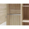 Szafa Castel 01 Sonoma Jasna / MDF Sonoma Trufel